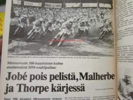 MP 1 lehti 1986 nr 6 -moottoripyörälehti