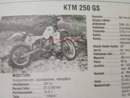 MP 1 lehti 1986 nr 6 -moottoripyörälehti