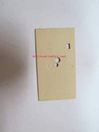 Brussel Caal. Nationale Fluchthaven - Bruxelles Cal. Aeroport national 1.8.1969 -train ticket -junalippu