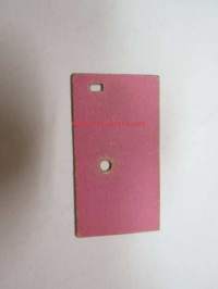 Oostende Od - Charleroi Sud 3.8.1969 -train ticket -junalippu