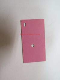 Bruxelles / Brussell - Charleroi Sud 31.7.1969 -train ticket -junalippu