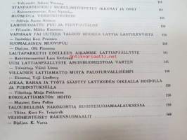 Rakennustieto 7 - rakentamisen, rakennustarvikkeiden yms. tietopaketti -katso sisältö runsaista kuvista