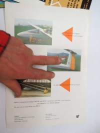 SZD-30 &quot;pirat&quot; Sailplane- sales brochure -myyntiesite, purjelentokone