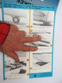SZD-9 bis 1 E Bocian Sailplane- sales brochure -myyntiesite, purjelentokone