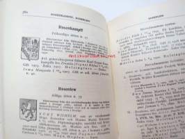 Finlands ridderskaps och adels kalender 1956 - Finlands adelskalender -aateliskalenteri