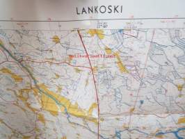 Lankoski 1970, peruskartta 1:20 000