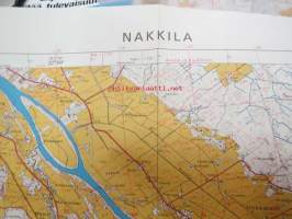 Nakkila 1978, peruskartta 1:20 000