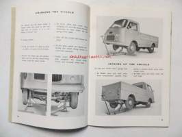 Fiat 1100 T type 217 c Van and Pickup.