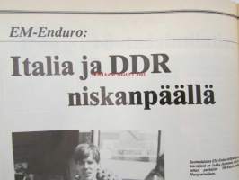 MP 1 lehti 1984 nr 17 -Moottoripyörälehti, katso sisältö kuvista tarkemmin.