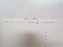 TUL VII Liittojuhla Helsinki, 8.6.1969 -valokuva