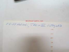 TUL VII Liittojuhla Helsinki, 8.6.1969 -valokuva