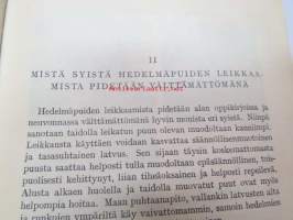 Hedelmäpuiden leikkaaminen - erilaisten leikkausmenetelmien oppikirja.
