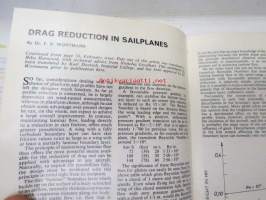 Sailplane &amp; Gliding 1966-1974 -annual volumes (does not include all volumes! -sidotut vuosikerrat yhtenä nidoksena - ei sisällä kaikki lehtiä!