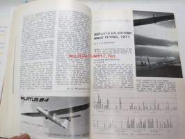 Sailplane &amp; Gliding 1966-1974 -annual volumes (does not include all volumes! -sidotut vuosikerrat yhtenä nidoksena - ei sisällä kaikki lehtiä!