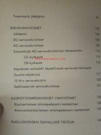 Elektroniikan perusteet III - Servo- ja pientaajuus vahvistimet - ominaisuudet, suunnittelu, sovelluksia, taulukkotietoutta