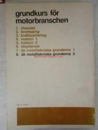 Motorbranschen Grundkurs 8. De metalltekniska grunderna 2
