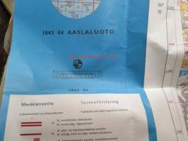 Aaslaluoto 1043 04 Maastokartta 1997 Peruskartta / Grundkarta 1:20 000