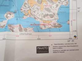 Aaslaluoto 1043 04 Maastokartta 1997 Peruskartta / Grundkarta 1:20 000