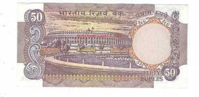 Intia 50 Rupees  seteli / Governement of India Reserve Bank