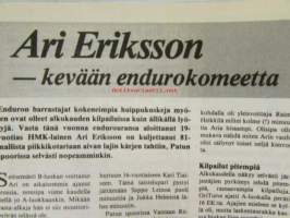 MP 1 lehti 1983 nr 7 -Moottoripyörälehti, katso sisältö kuvista tarkemmin.