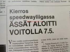 MP 1 lehti 1983 nr 11-12 -Moottoripyörälehti, katso sisältö kuvista tarkemmin.