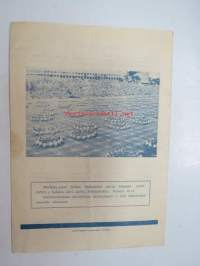 SVUL Lahden piirin piirikisat Lahdessa 1-3.7.1947 Kilpailuohjelmat ja Ohjeita osanottajille -yleisurheilukilpailujen käsiohjelma