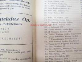 Salpausselän hiihdot Lahdessa 26-27.2.1944 -hiihtokilpailujen käsiohjelma