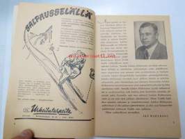 Salpausselän hiihdot Lahdessa 8-9.3.1947 -hiihtokilpailujen käsiohjelma