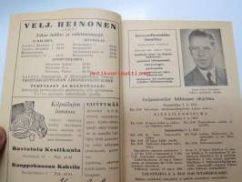 Salpausselän hiihdot Lahdessa 8-9.3.1947 -hiihtokilpailujen käsiohjelma