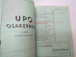 Salpausselän hiihdot Lahdessa 8-9.3.1947 -hiihtokilpailujen käsiohjelma