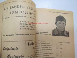 Salpausselän hiihdot Lahdessa 26-27.2.1949 -hiihtokilpailujen käsiohjelma