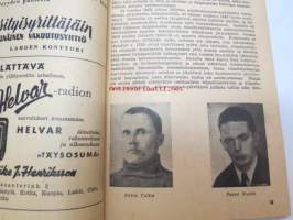 Lahden Hiihtoseuran 30-vuotis juhlajulkaisu / Salpausselän hiihdot Lahdessa 8.-9.3.1952 -ohjelma sekä historiikki (jonka kirjoittanut Toivo Tarvainen)