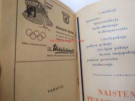 Lahden Hiihtoseuran 30-vuotis juhlajulkaisu / Salpausselän hiihdot Lahdessa 8.-9.3.1952 -ohjelma sekä historiikki (jonka kirjoittanut Toivo Tarvainen)