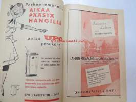 Salpausselän hiihdot Lahdessa 26-27.2.1955 -hiihtokilpailujen käsiohjelma
