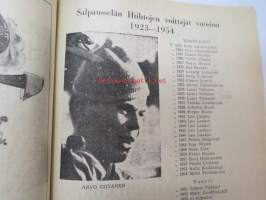 Salpausselän hiihdot Lahdessa 26-27.2.1955 -hiihtokilpailujen käsiohjelma
