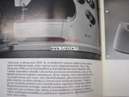 Husqvarna tejpsy teippaa ja ompele -esittelykirja