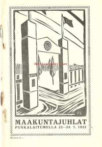 Maakuntajuhlat Punkalaitumella 1932