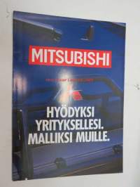 Mitsubishi tavara-autot - hyödyksi yrityksellesi -myyntiesite