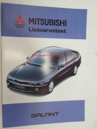 Mitsubishi Galant 1993 lisävarusteet -myyntiesite
