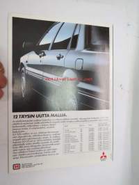 Mitsubishi Galant - autoajattelun uudet linjat -myyntiesite