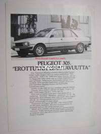 Peugeot 305 -myyntiesite