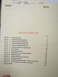 Valaistusasennukset - Työharjoitusohjeet, Sä-Va 1...14 - Sähköala, Sähköasentajat