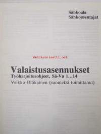 Valaistusasennukset - Työharjoitusohjeet, Sä-Va 1...14 - Sähköala, Sähköasentajat