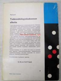 Todennäköisyyslaskennan alkeita