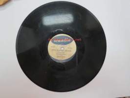 Scandia KS-229 Annikki Tähti - Jos sä saisit sydämein / Laulu kahdesta pennistä -savikiekkoäänilevy, 78 rpm