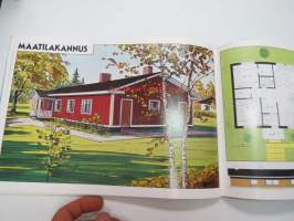 Kannustalo 1982 - valmistalojen / talopakettien esittelykirja