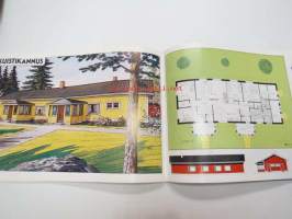 Kannustalo 1982 - valmistalojen / talopakettien esittelykirja