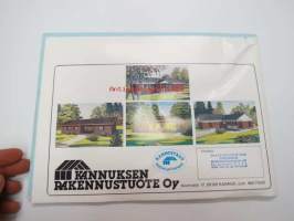 Kannustalo 1982 - valmistalojen / talopakettien esittelykirja