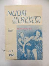 Nuori oikeisto n:o 3 1954