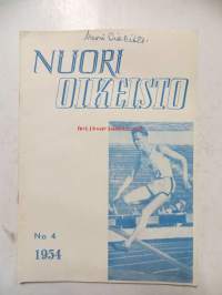 Nuori oikeisto n:o 4 1954